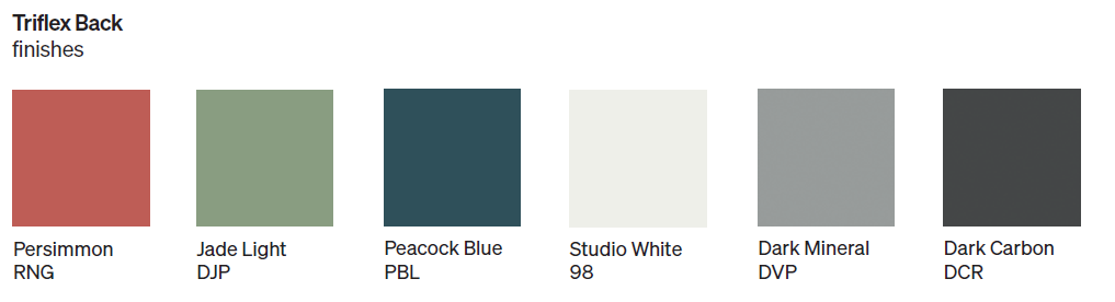 Coloris dossier Triflex Verus