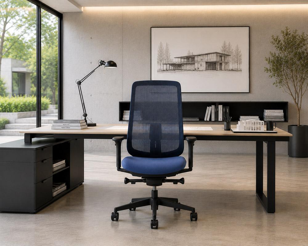 Fauteuil Verus Suspension Blue Grotto Herman Miller